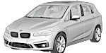 BMW F45 P1573 Fault Code